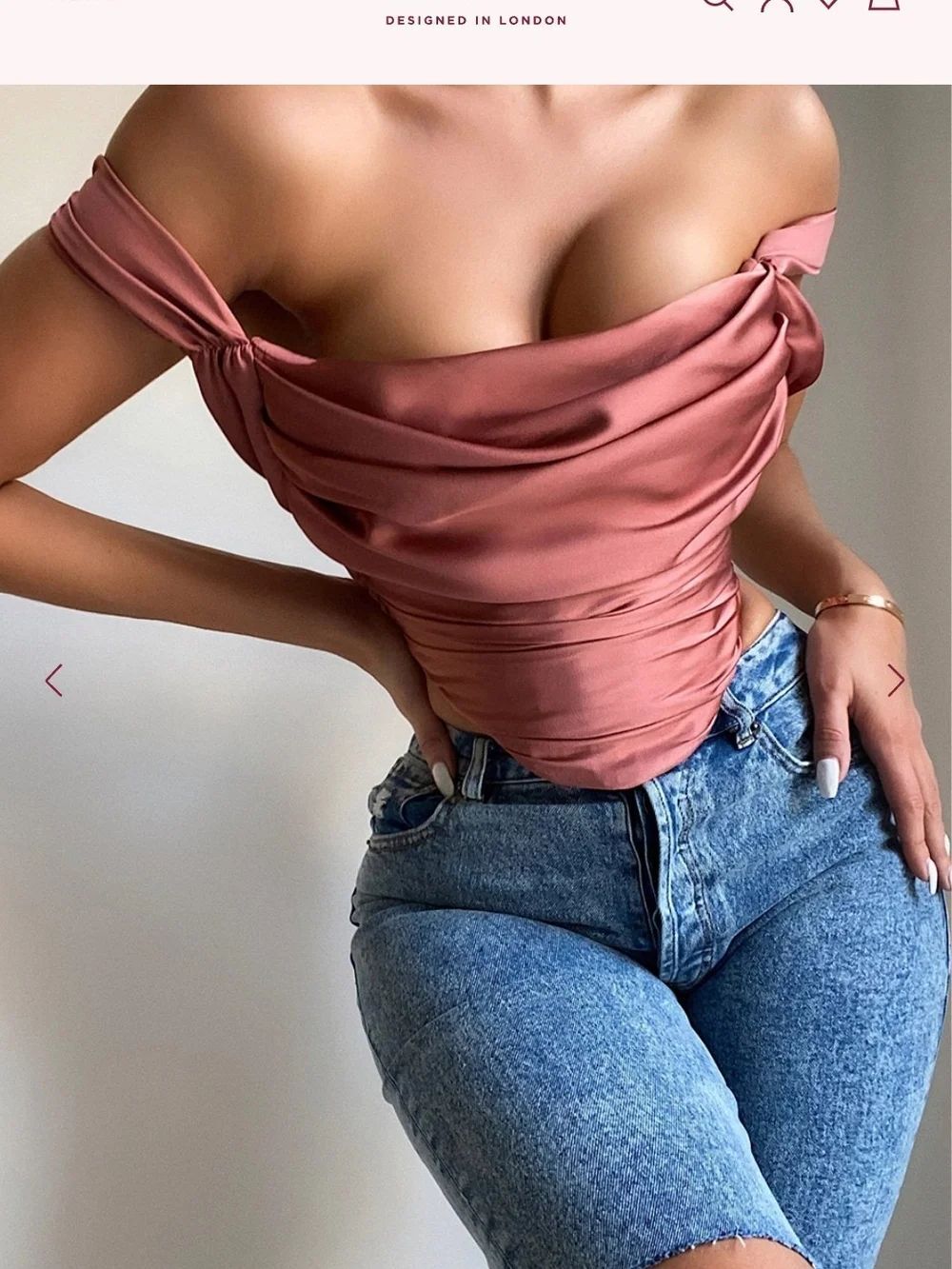 House of CB Nwt Aella Corset Top Size Medium